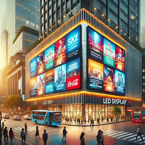 Las Mejores Pantallas LED Gigantes para Publicidad Exterior: Guía de Compra 2025