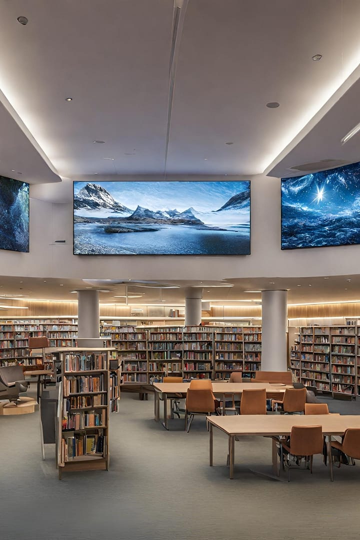 Pantallas-LED-Bibliotecas